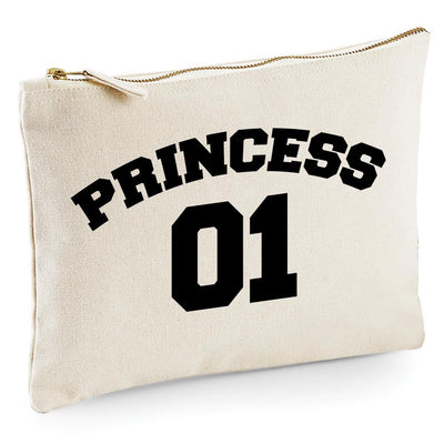 Princess Number 1 - Zip Bag Costmetic Make up Bag Pencil Case Accessory Pouch