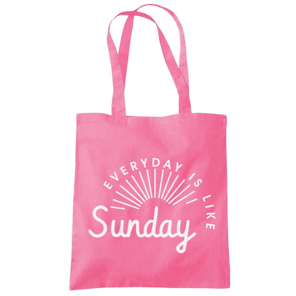 Everyday Is Like Sunday - Tote Shopping Bag