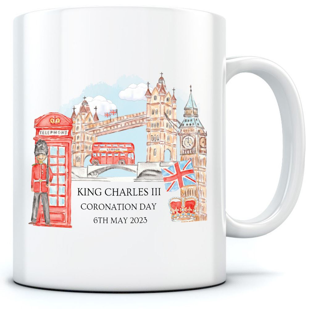 London Coronation King Charles III - Mug for Tea Coffee