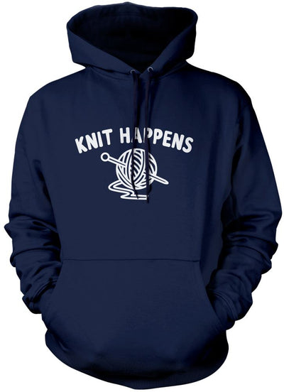 Knit Happens - Unisex Hoodie