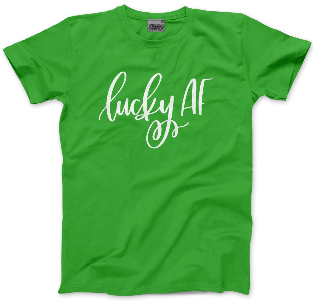 Lucky AF St Patrick's Day - Mens Unisex T-Shirt