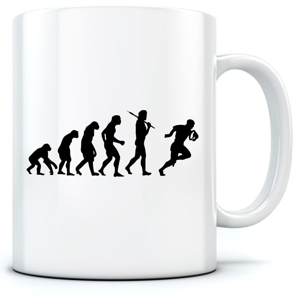 Evolution of a Rugby Player - Mug for Tea Coffee