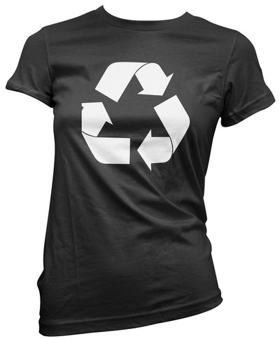 Recycle Recycling Symbol - Womens T-Shirt