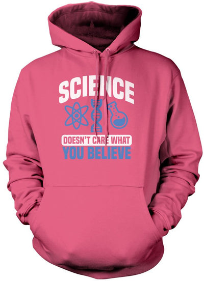 Science Doesn't Care What You Believe - Kids Unisex Hoodie