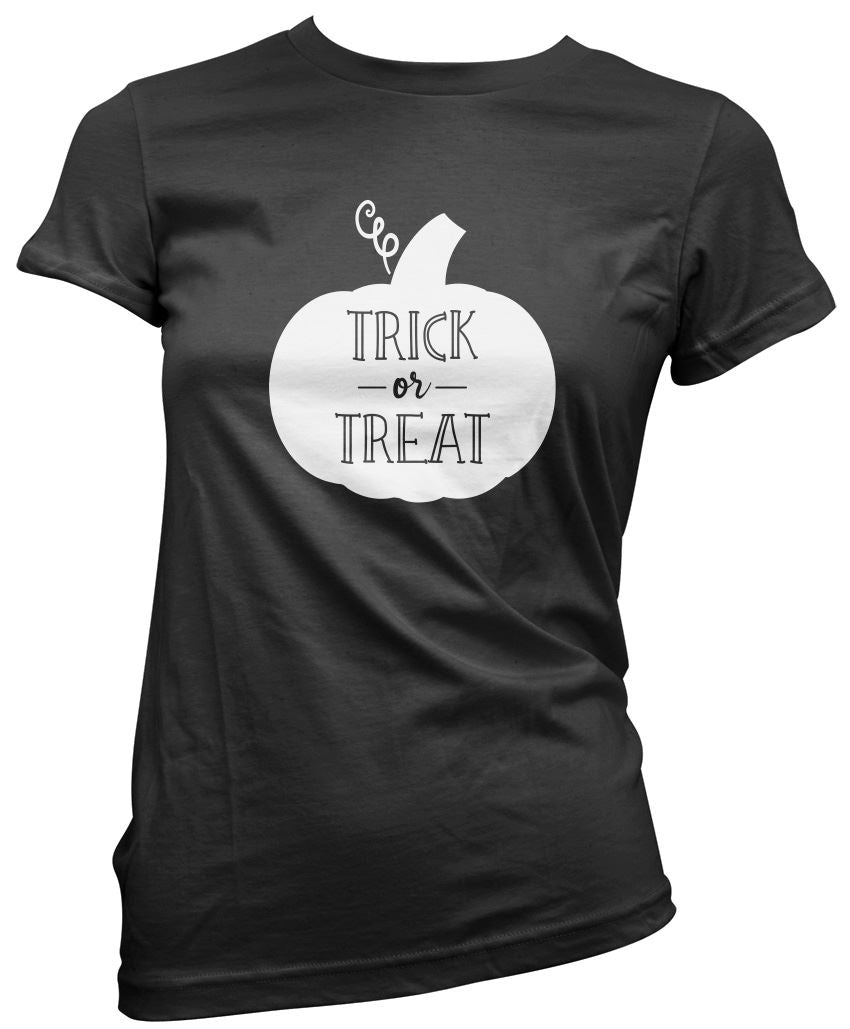 Trick Or Treat Pumpkin - Womens T-Shirt