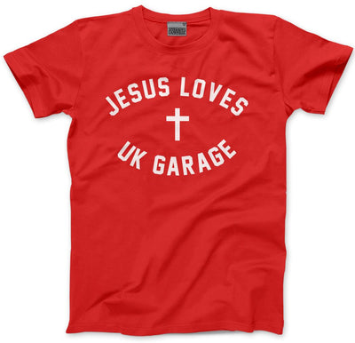 Jesus Loves UK Garage - Kids T-Shirt