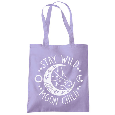 Stay Wild Moon Child - Tote Shopping Bag
