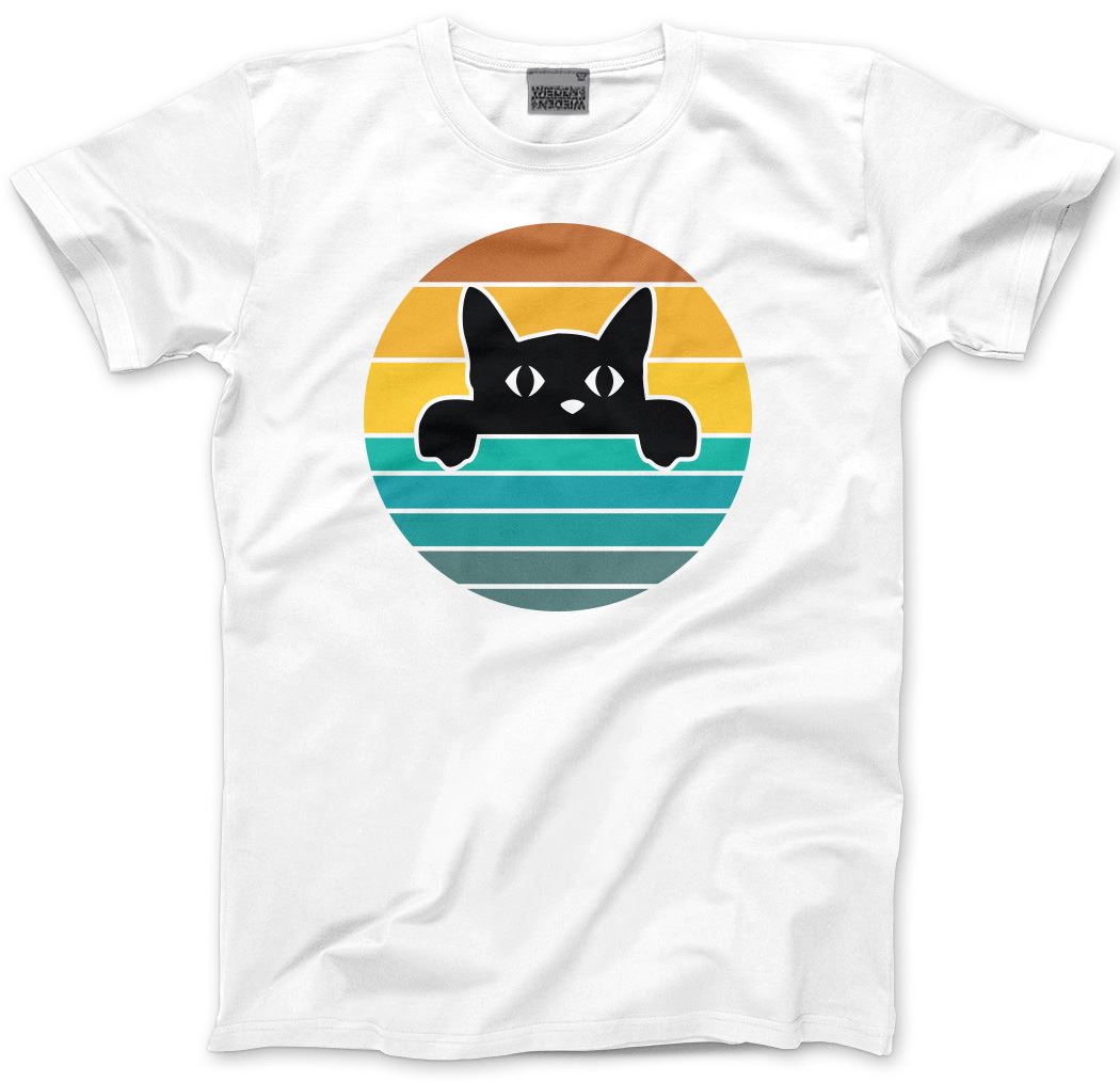 Retro Style Cat - Kids T-Shirt
