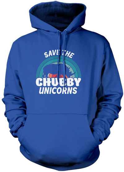 Save the Chubby Unicorns - Unisex Hoodie