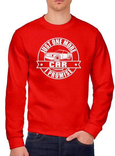 Just One More Car I Promise - Youth & Mens Sweatshirt