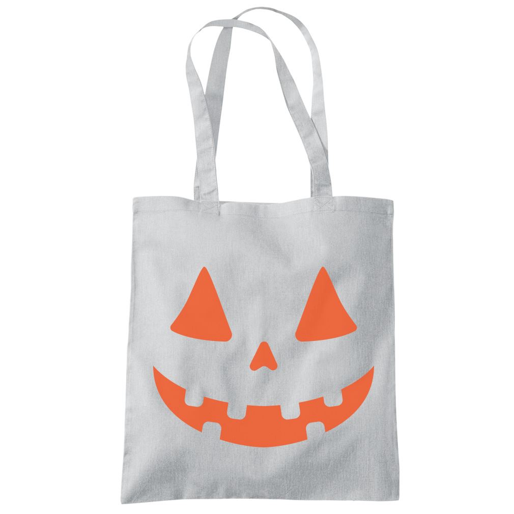 Pumpkin Face - Tote Shopping Bag