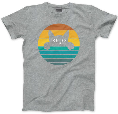 Retro Style Cat - Mens and Youth Unisex T-Shirt
