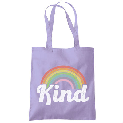 Be Kind Rainbow Tote Shopping Bag