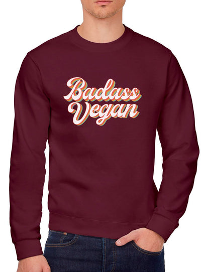 Bad Ass Vegan - Youth & Mens Sweatshirt