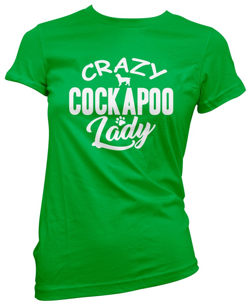 Crazy Cockapoo Lady - Womens T-Shirt