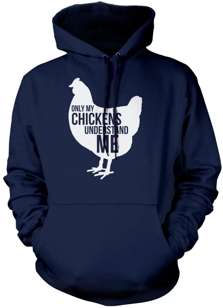 Only My Chickens Understand Me - Kids Unisex Hoodie