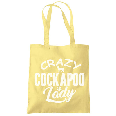 Crazy Cockapoo Lady - Tote Shopping Bag