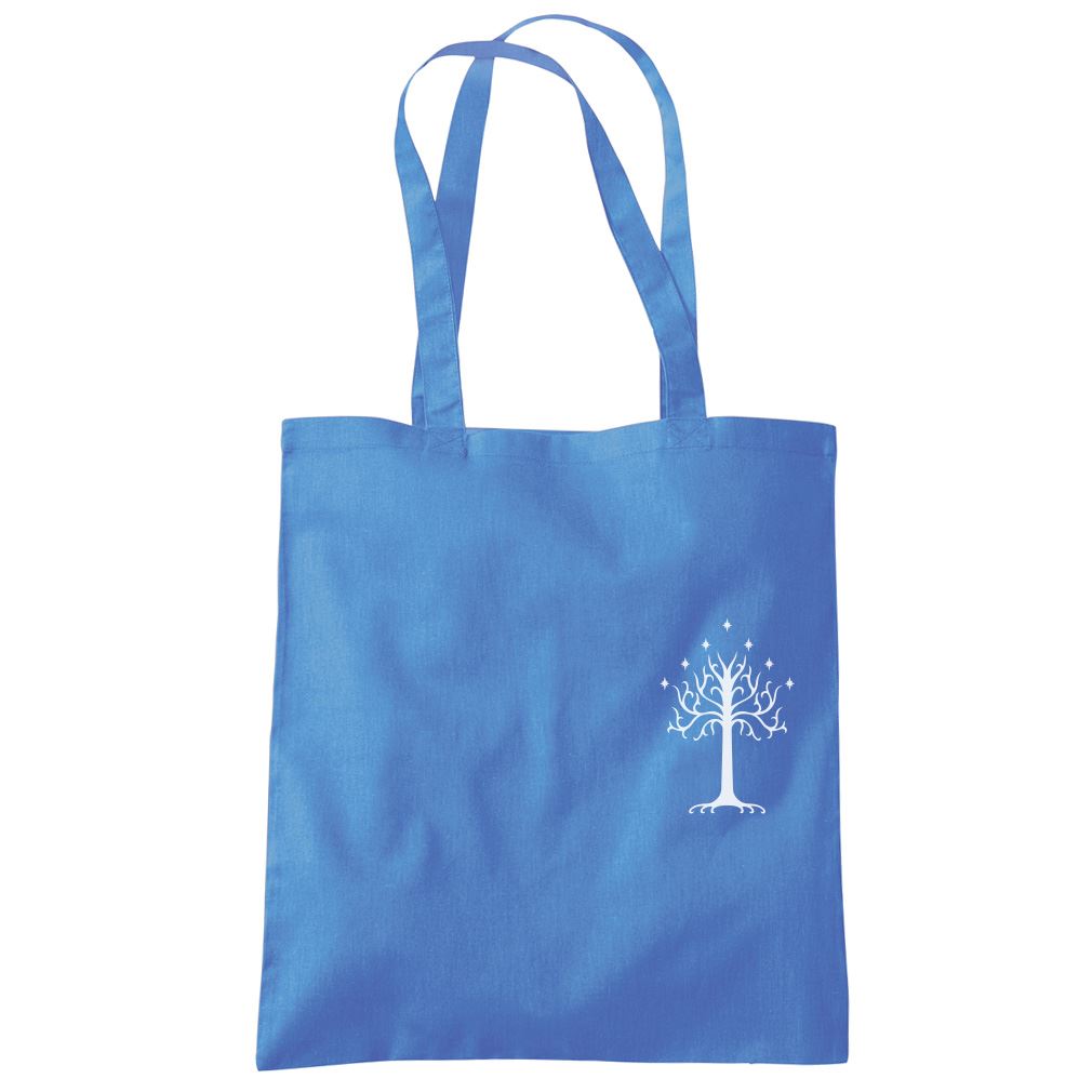 White Tree of Gondor Pocket Design - Tote Shopping Bag