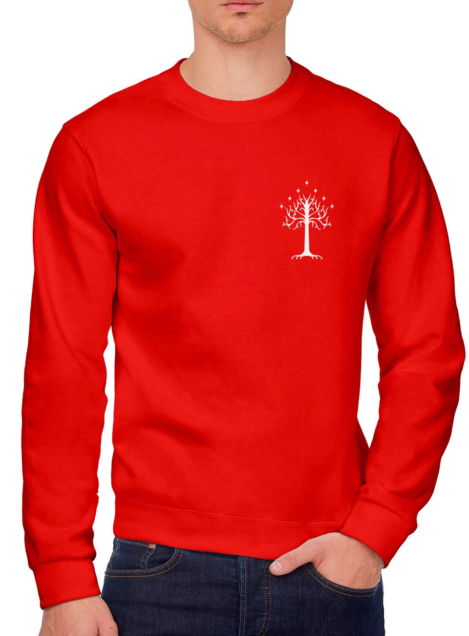 White Tree of Gondor Pocket Design - Youth & Mens Sweatshirt