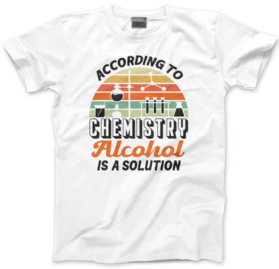 Alcohol is a Solution - Men's Unisex T-Shirt