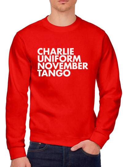 Charlie Uniform November Tango - Youth & Mens Sweatshirt