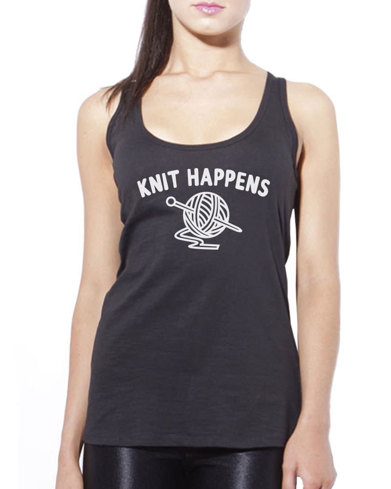Knit Happens - Womens Vest Tank Top