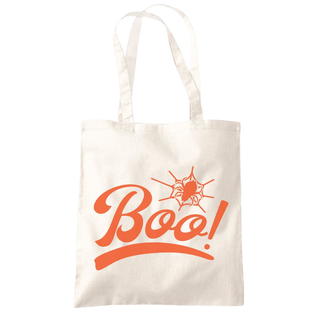 Boo! Spiders Web - Tote Shopping Bag