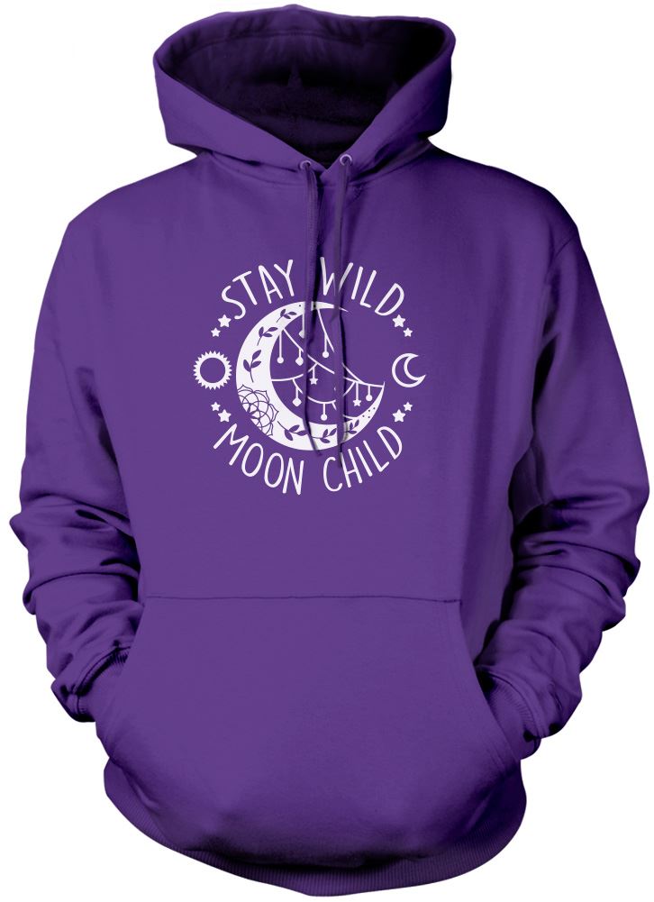 Stay Wild Moon Child - Kids Unisex Hoodie
