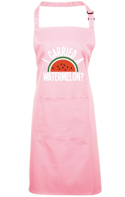 I Carried a Watermelon - Apron - Chef Cook Baker