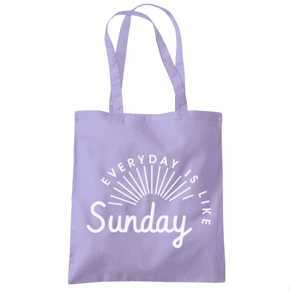 Everyday Is Like Sunday - Tote Shopping Bag
