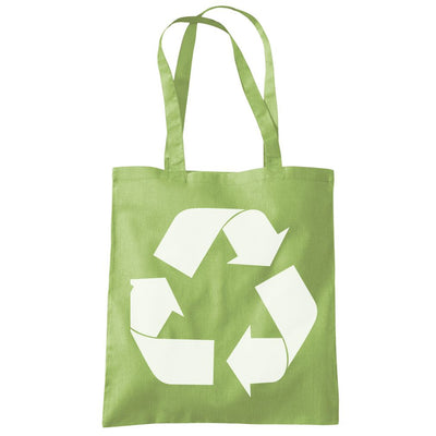 Recycle Recycling Symbol - Tote Shopping Bag