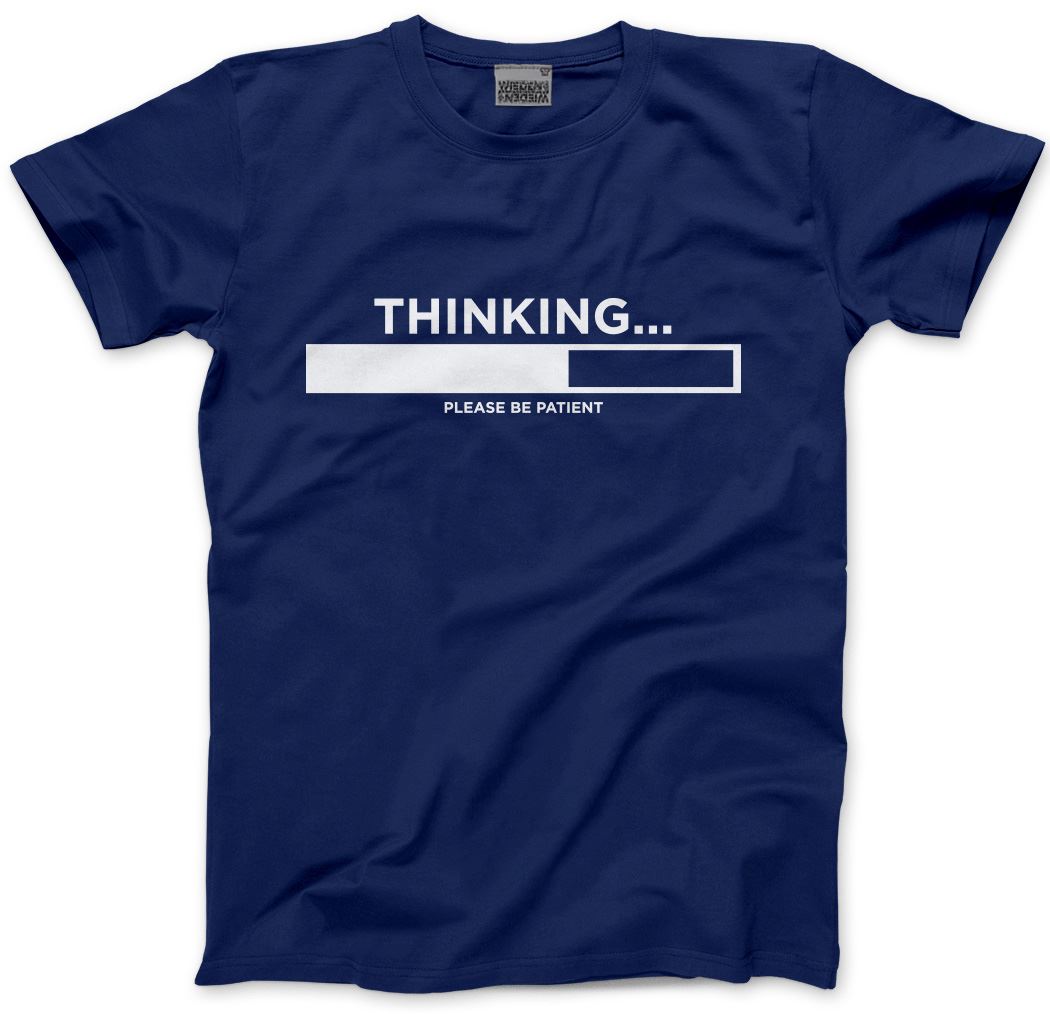 Thinking ... Please Be Patient - Kids T-Shirt