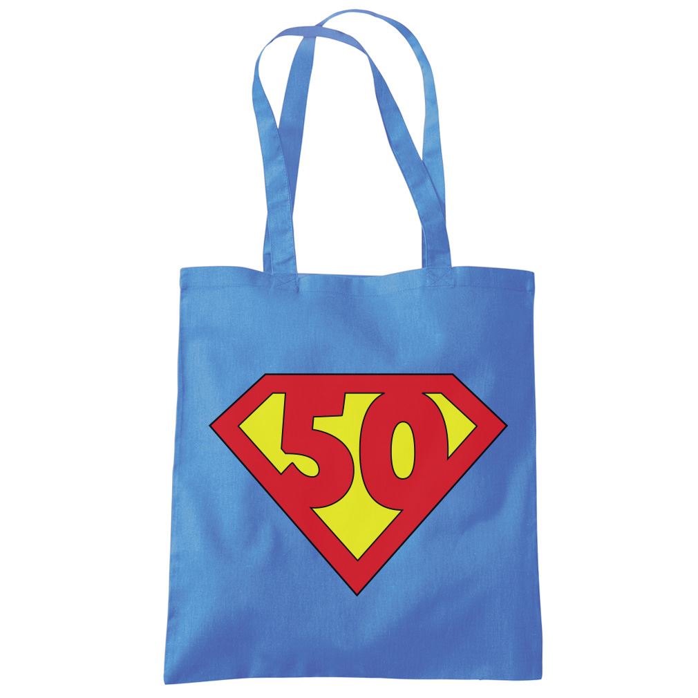 Super 50 Birthday Age - Tote Shopping Bag