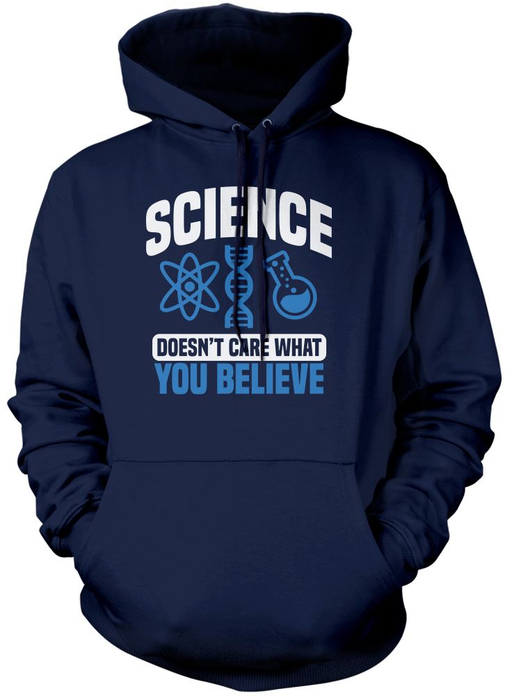 Science Doesn't Care What You Believe - Kids Unisex Hoodie