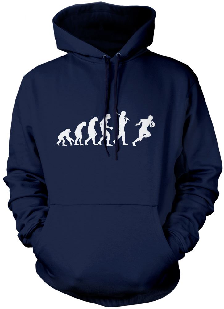 Evolution of a Rugby Player - Kids Unisex Hoodie