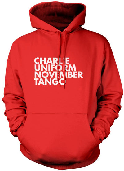 Charlie Uniform November Tango - Unisex Hoodie