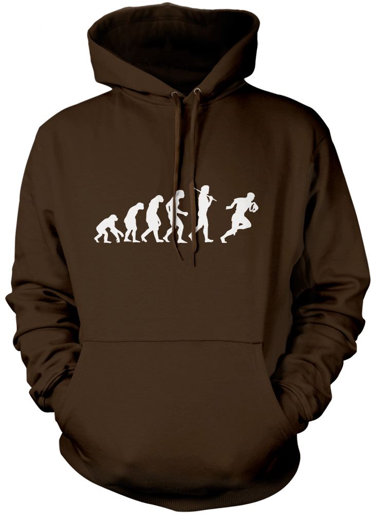 Evolution of a Rugby Player - Unisex Hoodie