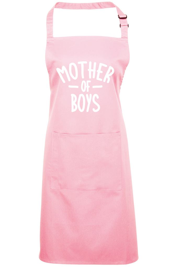 Mother of Boys - Apron - Chef Cook Baker