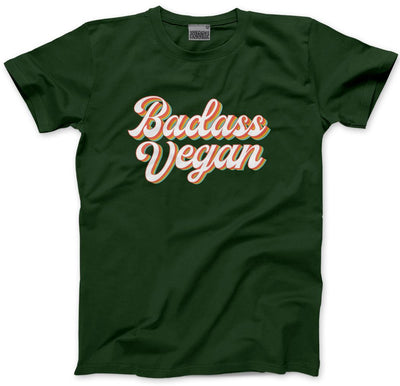 Bad Ass Vegan - Mens and Youth Unisex T-Shirt