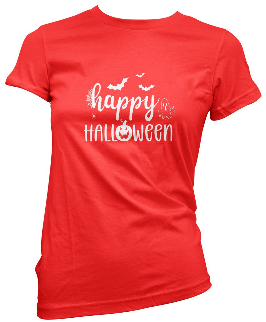 Happy Halloween - Womens T-Shirt