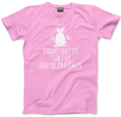 Penguins Can't Fly, I Can't Fly, Therefore I Am a Penguin - Kids T-Shirt
