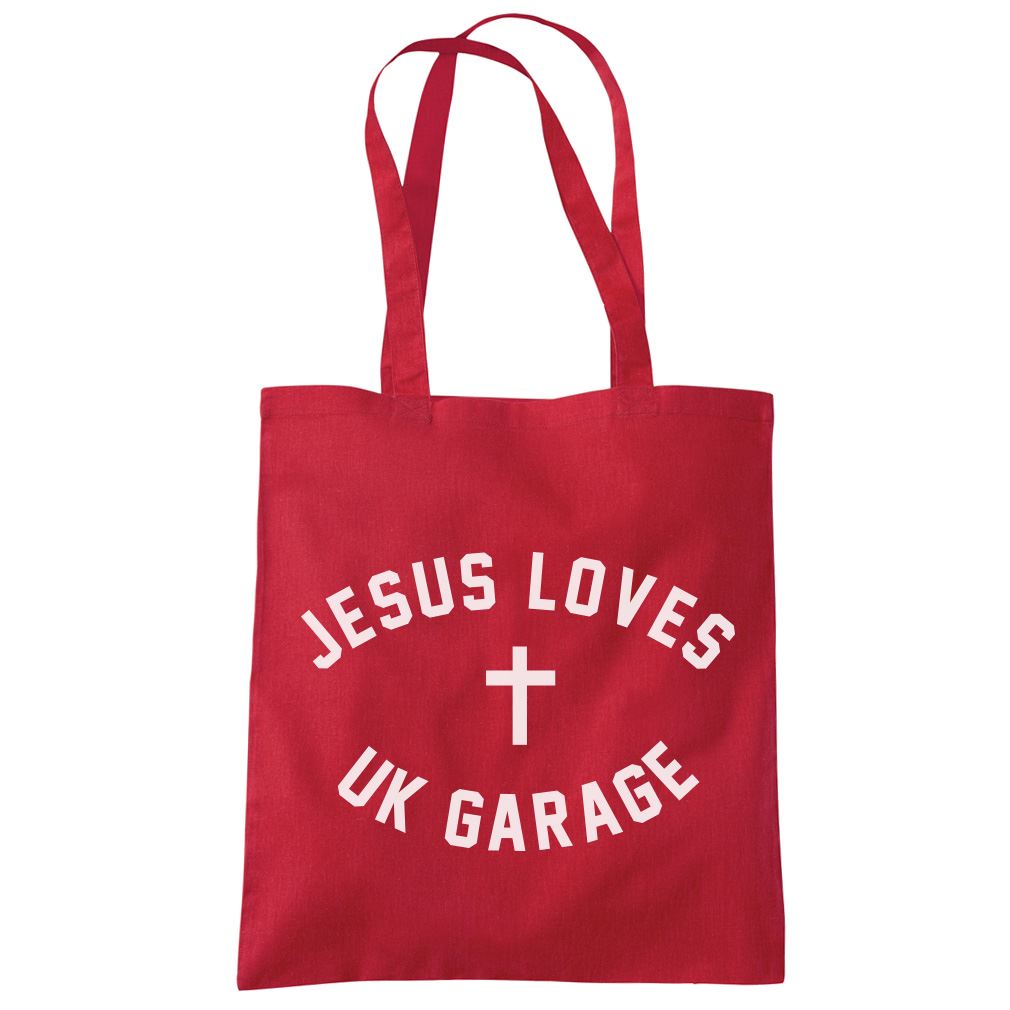 Jesus Loves UK Garage - Tote Shopping Bag