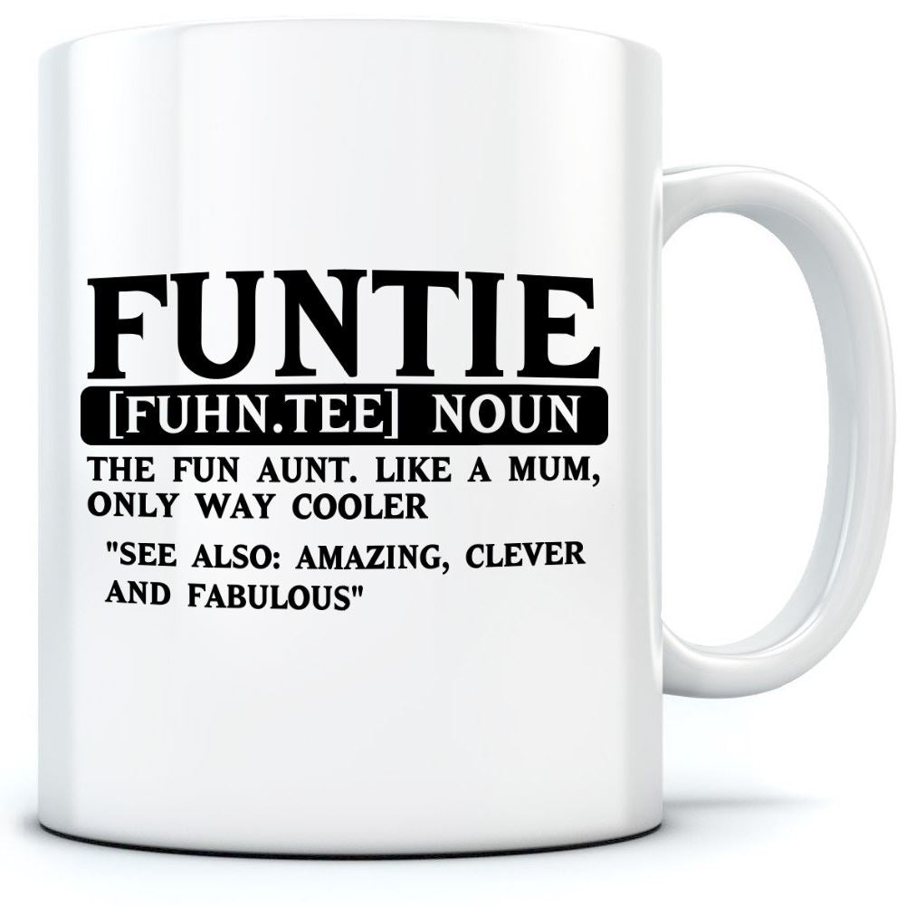 Funtie Fun Auntie - Mug for Tea Coffee