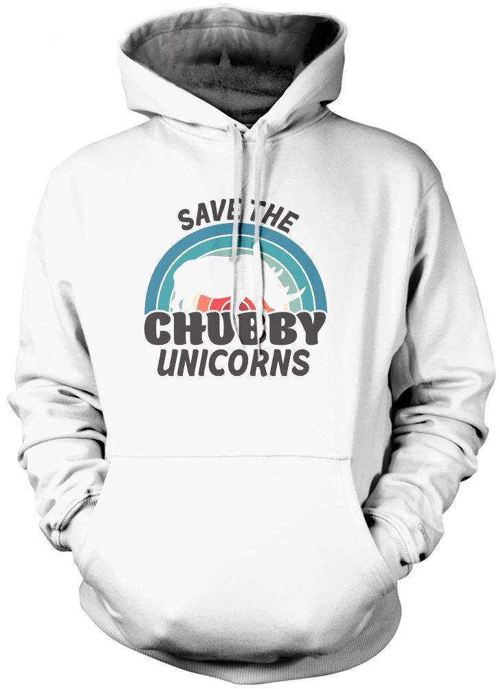 Save the Chubby Unicorns - Unisex Hoodie