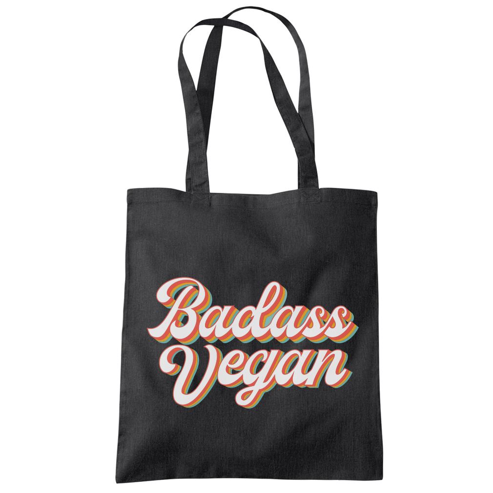 Bad Ass Vegan - Tote Shopping Bag