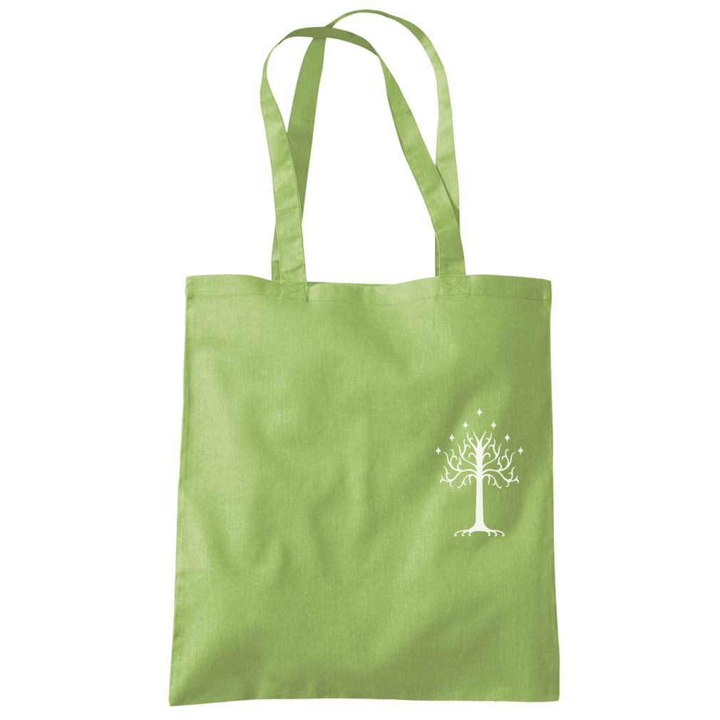 White Tree of Gondor Pocket Design - Tote Shopping Bag