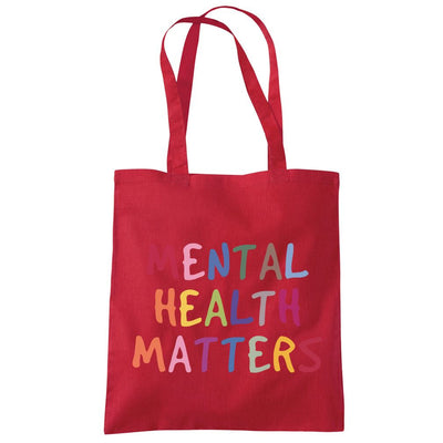 Mental Health Matters Rainbow - Tote Shopping Bag