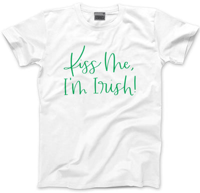 Kiss Me I'm Irish St Patrick's Day - Mens Unisex T-Shirt