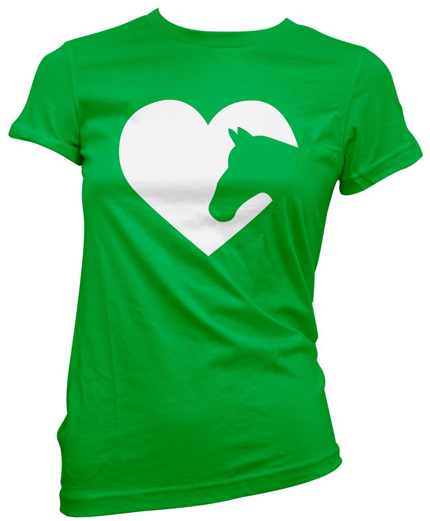 Horse Heart - Womens T-Shirt