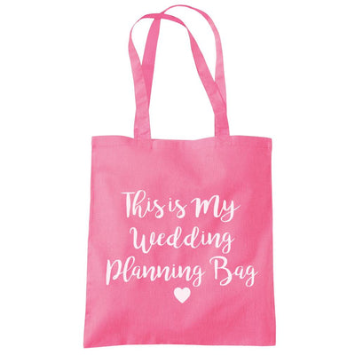 This Is My Wedding Planning Bag - Tote Shopping Bag